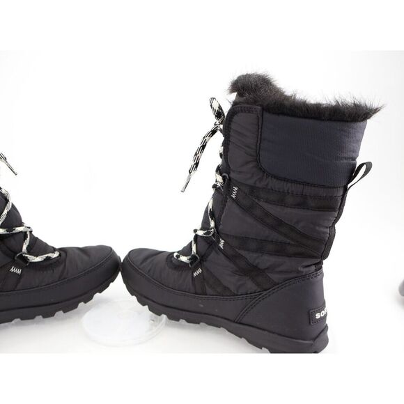 Sorel Whitney Tall Lace Women's Size 9 Black Waterproof Boots Winter Comfy - Picture 8 of 11